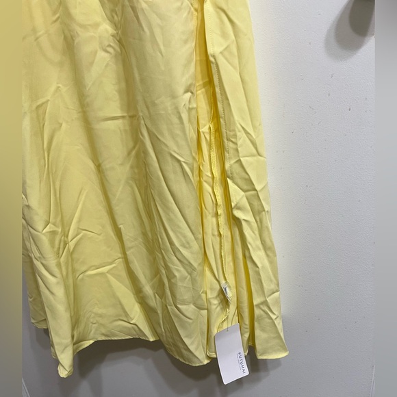 Romantic Off-Shoulder Ruched Maxi Dress in Sunshine Yellow - Picture 6 of 14